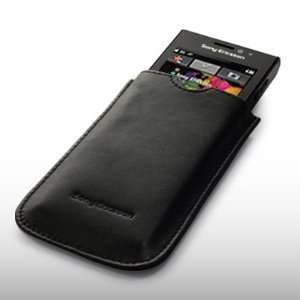  CELLAPOD   SONY ERICSSON SATIO LEATHER POUCH   ORIGINAL 