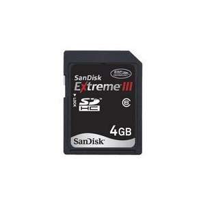  SanDisk 4GB Extreme Secure Digital High Capacity (SDHC 