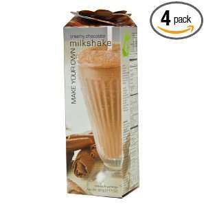 Foxy Gourmet Creamy Chocolate Milkshake Mix, 3.17 Ounce Boxes (Pack of 