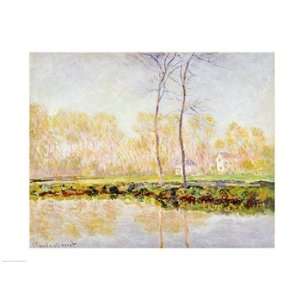  The Banks of the River Epte at Giverny, 1887   Poster 