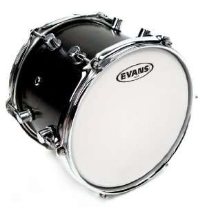  Evans G Plus Coated White Drum Head, 13 Inch Musical 