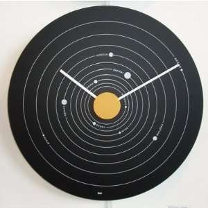 Solar System Exposé Modern Wall Clock