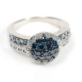   PAVE RING 925 STERLING SILVER FASHION JEWELRY   