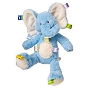  Taggies Oh So Softies Plush Elephant, Blue Baby
