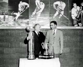 Maple Leafs Conn Smythe Joe Primeau Stanley Cup Photo  