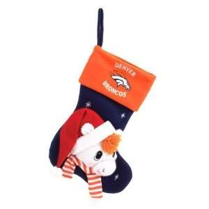  22 NFL Denver Broncos Baby Mascot Christmas Stocking 