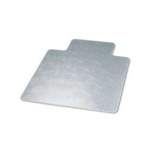   Chair Mat for Low Pile Carpet, 45w x 53h, Clear