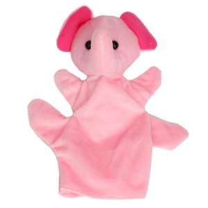  New Hand Sock Puppet Cute Elephant Large Size Plush Toy 