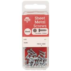   10X1/2 Mtl Screw (Pack Of 10) 54 Sheet Metal Screws Pan Head Phillips