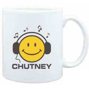  Mug White  Chutney   Smiley Music