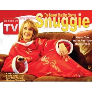  Snuggie Fleece Blanket   Limited Christmas Theme Edition 