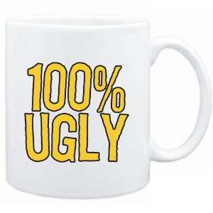  Mug White  100% ugly  Adjetives
