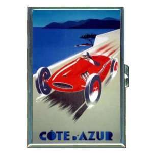 Cote DAzur Retro Car Racing ID Holder, Cigarette Case or Wallet MADE 