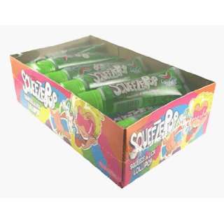 Hubba Bubba Squeeze Pops Sour Liquid Candy 18 Pack  