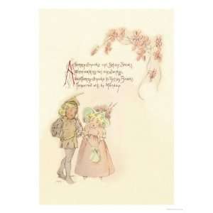  Tommy Snooks and Betsey Brooks Giclee Poster Print by Maud 