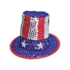  Patriotic Sequin Hats Toys & Games