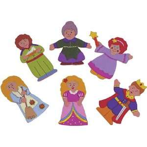  Cinderella Felt Finger Puppet Set (5 Finger Puppets) Toys 