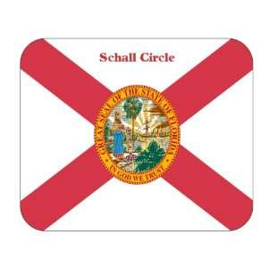   US State Flag   Schall Circle, Florida (FL) Mouse Pad 