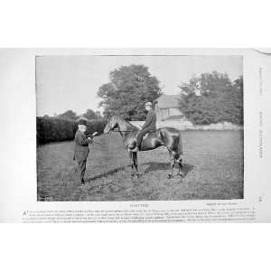  1895 HORSE RACING WHITTIER MARQUESS ZETLAND SPORT