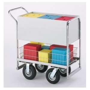  Medium Solid Metal Cart with 3 Different Wheel Options 