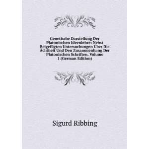   , Volume 1 (German Edition) (9785877706798) Sigurd Ribbing Books