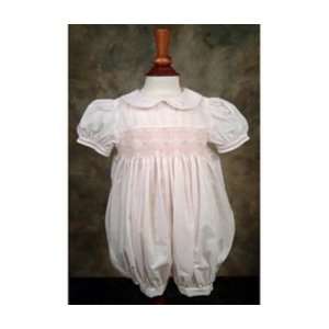  Tiffany Smocked French Bubble, Pink, 18 mo (22 to 25 lbs 