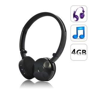 Wireless Headphones with Integrated  Player (4GB)  