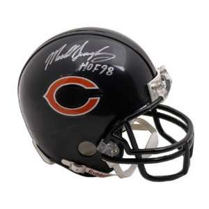  Mike Singletary Chicago Bears Autographed Mini Helmet with 