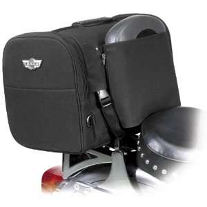  T Bags Helmet Sissy Bar Bag   Black / 12H x 16.5W x 10.5 
