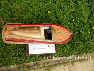CHRIS CRAFT COBRA WOODEN SPEED BOAT MODEL 26.4   CAN BE CONVERT RC 
