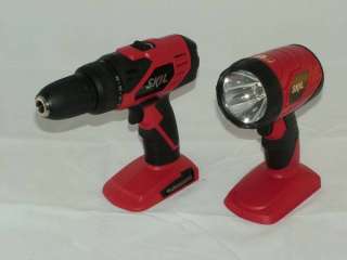 Skil Battery Drill 2888 and 2897 Flashlight Brand New  