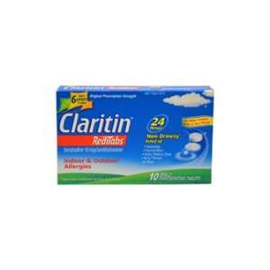 Claritin RediTabs Allergy, 24 Hour, Orally Disintegrating Tablets, 10 