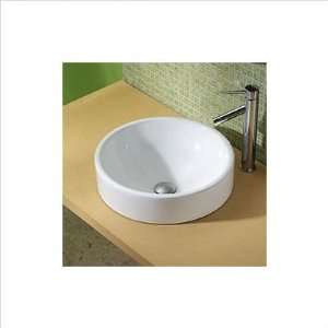 Bundle 02 Classically Redefined 17.5 Round Ceramic Vessel Sink Finish 