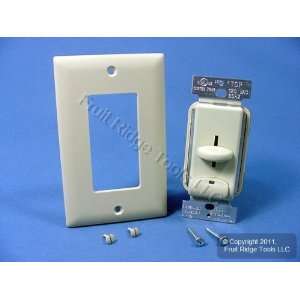   Seymour Ivory LIGHTED Slide Dimmer Switch PRESET On/Off 600W DS600PI
