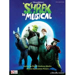  Shrek the Musical   Piano/Vocal/Guitar Songbook Musical 