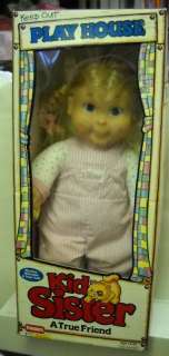 377 RARE NIB Vintage Playskool Kid Sister Doll  