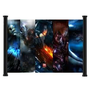  Mass Effect 3 Game Fabric Wall Scroll Poster (26x16 