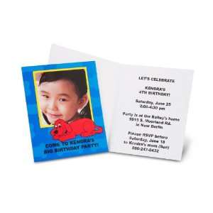  Clifford The Big Red Dog Personalized Invitations (8 