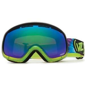 VON ZIPPER Skylab Lights Out Lime Snow Goggles  Sports 