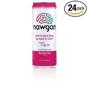 Nawgan Energy Drink, Red Berries, 11.5 Ounce (Pack of 24)
