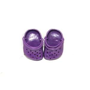  Purple Clogs for American Girl Dolls Toys & Games