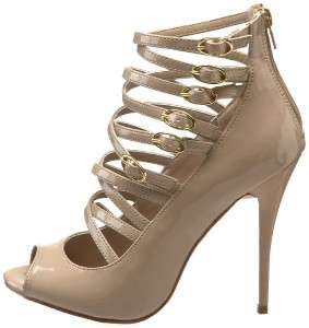 Womens Shoes NIB Steve Madden RAIGE Stiletto Pumps Blush Patent Beige 