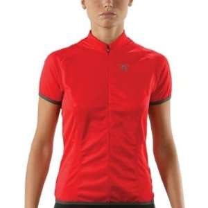   Womens Fusion Short Sleeve Cycling Jersey   Red   (GI WSSJ FUSI REDD