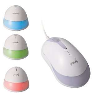    Neon 3BTN Optical Mouse with rainbow Light Effect Electronics