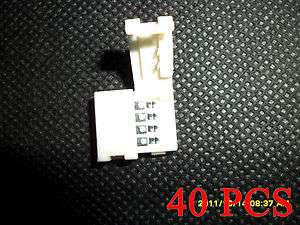   10mm PCB FPC Connector Adapter for LED RGB Stripe Strip Easy Solution