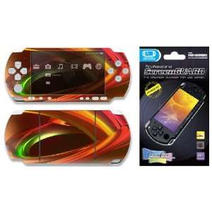   PSP 2000 Slim Skin Decal Sticker plus Screen Protector   Abstract Art