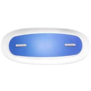   Wall or Ceiling Light Application/Shade Color Wall/Satin Cobalt Blue