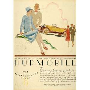  1927 Ad Hupmobile Eight Luxury Fashion Larry Stults 