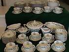 Mikado China, Lynn Pattern, 89 Piece Set (Made In Occupied Japan) 1945 
