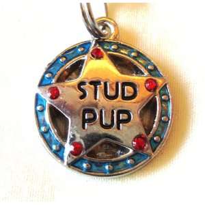  Stud Pup Pet Collar Charm Tag Lines By Ganz Kitchen 